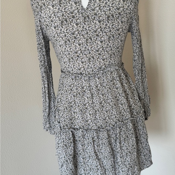 Floral Long Sleeve Dress - Gray from target - Picture 2 of 10